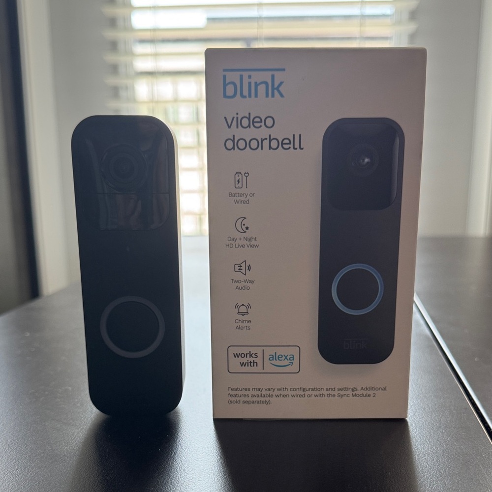 Blink Video Doorbell in Black